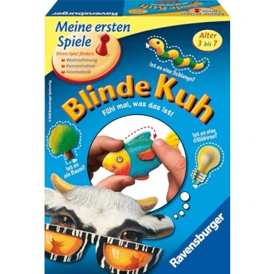 Abbildung von Ravensburger 21404 Blinde Kuh Kinderspiel, Gegenstände fühlen und ertasten Tastspiel für 1 4 Spieler, ab 3 Jahren geeignet