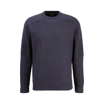 Abbildung von BOSS GREEN Sweater Salbo 1 mit Schriftzug
