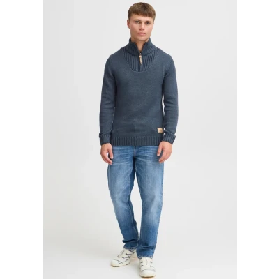 Abbildung von Solid Sdpetro Strickpullover, Herren, Größe: Small, Insignia blue melange