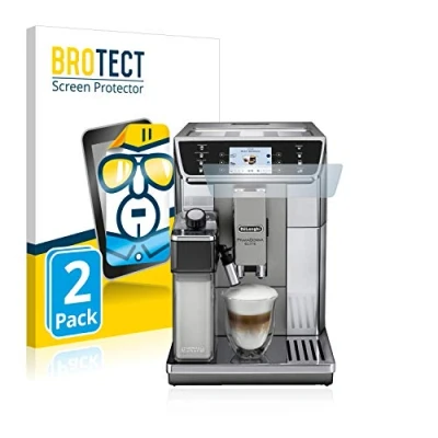 Abbildung von BROTECT (2 Stück Schutzfolie für DeLonghi Primadonna Elite ECAM650.55.MS Displayschutz Folie Ultra Klar