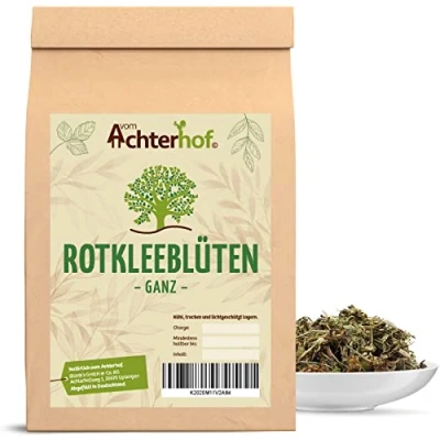 Abbildung von Rotkleeblüten 500g ganze verleiht einen süß sommerlichen Geschmack beliebtes Speise und Nutzkraut vom Achterhof