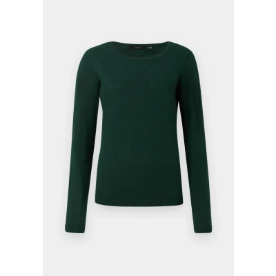 Abbildung von Vero Moda Vmcare Structure LS Oneck GA NOOS Strickpullover, Damen, Größe: XS, Pine grove