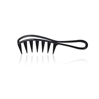 Abbildung von BARBER MARMARA Hair beard comb Styling Kamm Friseur für Haar &amp; Bart bruchfest flexibel antistatisch Griffkamm zweiseitig hitzebeständig Haarkamm Männer Barbershop (032)