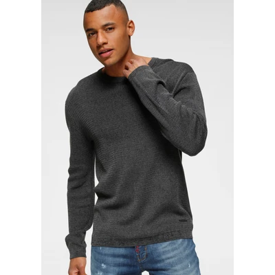 Abbildung von Bruno Banani Strickpullover, gewaschene Optik