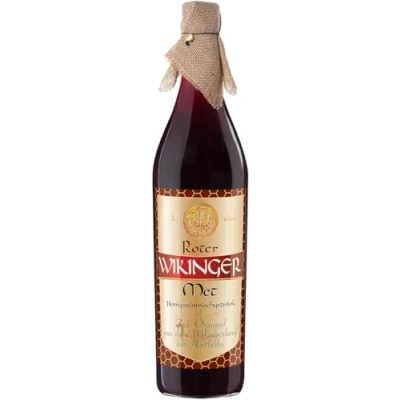 Abbildung von Wikinger Roter Met 1x3L Magnumflasche Honigwein aus der historischen Ursprungsregion in Norddeutschland Aromatisch Das Original