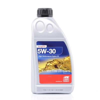 Abbildung von Febi Bilstein Longlife 5W 30 1l Motoröl 32941 MERCEDES BENZ: GL, C Klasse Coupe, GLC SUV, VOLKSWAGEN: Amarok Pickup, Polo IV Schrägheck