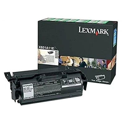 Abbildung von Lexmark X651A11E Schwarz Toner