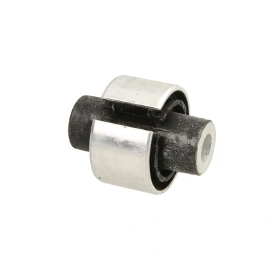 Abbildung von FEBI BILSTEIN 43733 Querlenkerlager Hinterachse links, unten, innen, rechts, hinten Gummi geschlitzt VOLKSWAGEN: Golf 7 Schrägheck
