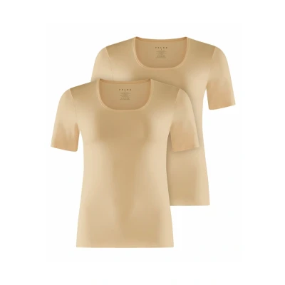 Abbildung von Falke Daily Comfort 2PACK SOFT Unterhemd/shirt camel, Damen, Größe: XS, Camel