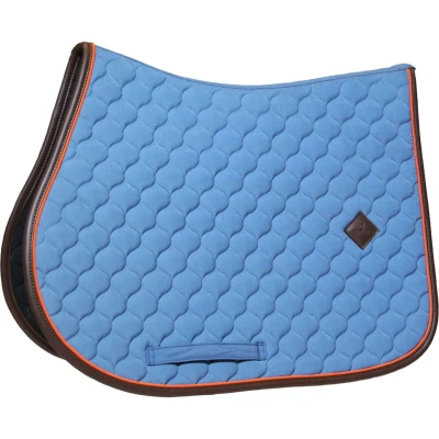 Abbildung von Schabracke onion quilt Leder neon Springen blau