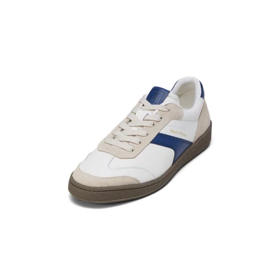 Abbildung von Marc O&#039;Polo Court Sneaker low, Herren, Größe: 40, White blue Schuhe