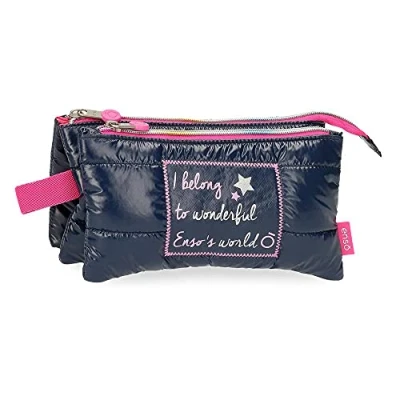 Abbildung von Enso Make a Wish Dreifach Federmäppchen, Blau, 22 x 12 5 cm, Polyester