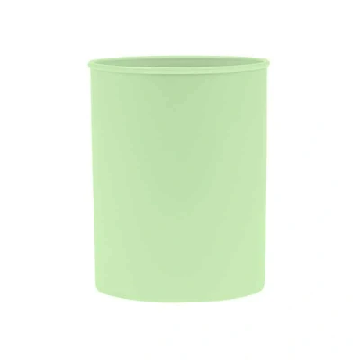 Abbildung von DONAU 3132101PL 06 Stiftehalter Stifteköcher Kunststoff / 1 Stück/Grün Pastellfarbe/Für Büro Schule Haushalt und Kinder/PP Produkt Schreibtisch Organizer Bleistift Aufbewahrungsbox