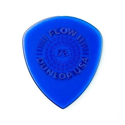 Abbildung von Jim Dunlop Flow 549R.73 Gitarrenplektren, Standardgriff, 0,73 mm