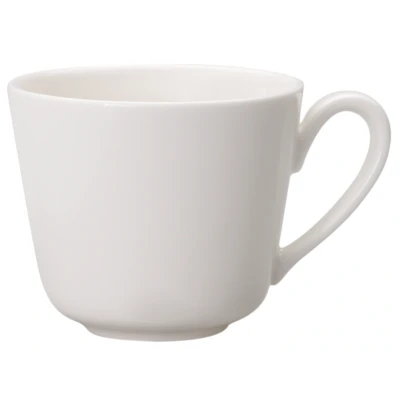 Abbildung von Villeroy und Boch Twist Weiß Mokka /Espressotasse, 100 ml, Höhe: 6 cm, Premium Porzellan