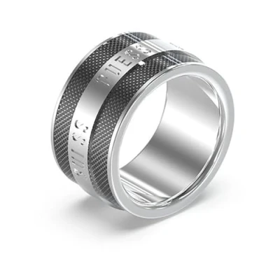 Abbildung von Guess Bague Jewellery Man JUMR03209JWSTBK64 Marque, Taille Unique, Métal, Aucune Pierre précieuse