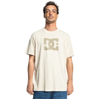 Abbildung von DC Shoes Pigment DYE HSS Tshirt print, Herren, Größe: Large, Sgbw pelican enzyme wash