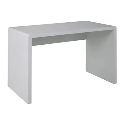 Abbildung von riess ambiente Schreibtisch FAST TRADE 120cm weiß, Arbeitszimmer · Hochglanz Modern Design Home Office