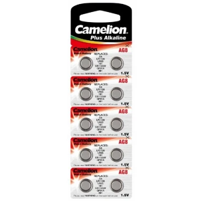 Abbildung von AGI Alkaline Knopfzelle CAMELION AG8/LR55/LR1121/391 Original