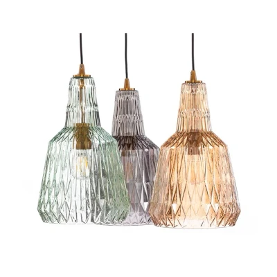 Abbildung von Lindby Hängeleuchte Belarion, multicolour, 3 flg., Ø 55 cm