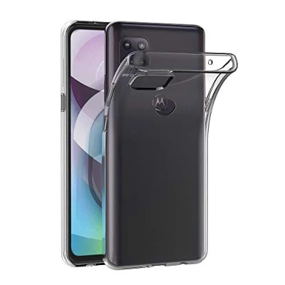 Abbildung von AICEK Hülle Compatible für Motorola Moto G 5G Transparent Silikon Schutzhülle Case Clear Durchsichtige TPU Bumper Handyhülle (6,7 Zoll)
