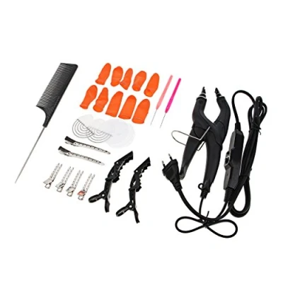 Abbildung von Starter Set Bonding Haarverlängerung Strähnen Hair Extensions