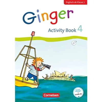Abbildung von Ginger Lehr und Lernmaterial für den früh beginnenden Englischunterricht Early Start Edition Neubearbeitung 4. Schuljahr: Activity Book Mit Audio CD, Minibildkarten Faltbox