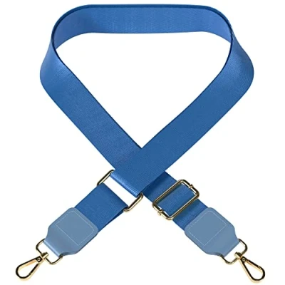 Abbildung von EAZY CASE Schulterriemen Schultergurte für Taschen unifarbend Cross Bag Handytaschenband Smartphonekette Schultertasche Hellblau
