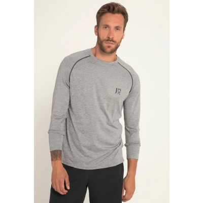 Abbildung von JP1880 Jaypi Flexnamic Fitness Langarm Quickdry Langarmshirt, Herren, Größe: 3XL, Grau melange