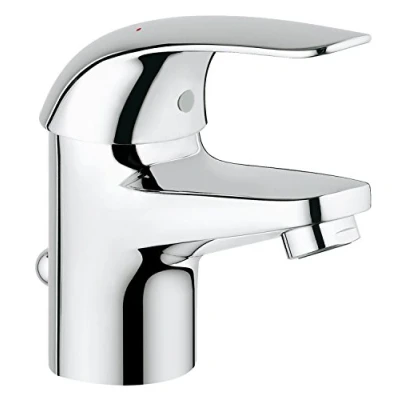 Abbildung von GROHE Swift Einhand Waschtischarmatur (Einlochmontage, Auslauf mit Mousseur), chrom, 23264000