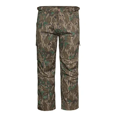 Abbildung von Mossy Oak Herren Jagdhose Camo Cotton Mill Flex, Greenleaf, Größe S