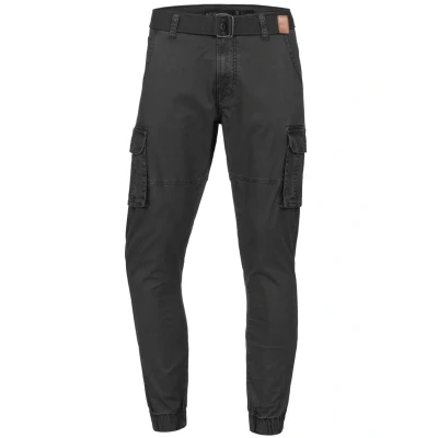 Abbildung von Indicode Jeans KERR Cargohose, Herren, Größe: Small, Black