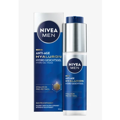 Abbildung von Nivea MEN Antiage Hyaluron Hydro GEL Concentrate Gesichtscreme, Herren, Größe: 50 ml,