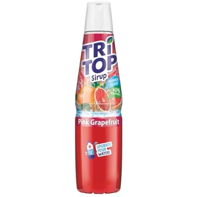 Abbildung von TRi TOP Getränkesirup Pink Grapefruit 1 x 600ml Sirup für Wassersprudler Flasche ergibt ca. 5 Liter Erfrischungsgetränk