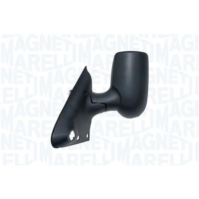Abbildung von Außenspiegel Magneti Marelli 182203226470 links schwarz rauh manuell kurzer Spiegelarm, konvex für Linkslenker FORD: Transit Mk6 Kastenwagen