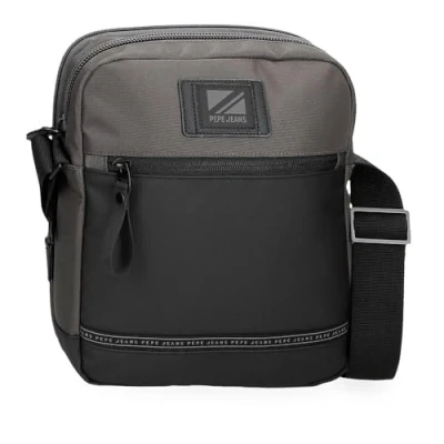 Abbildung von Pepe Jeans Stratford Messengerhülle Tablet Schutzhülle Grau 22x27x8 cm Polyester, grau, Talla única, Umhängetasche für