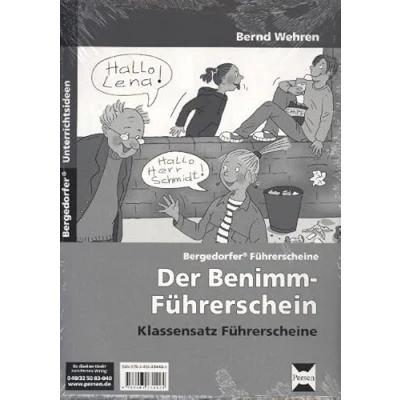 Abbildung von Benimm Führerschein Klassensatz Führerscheine (Bergedorfer® Führerscheine)