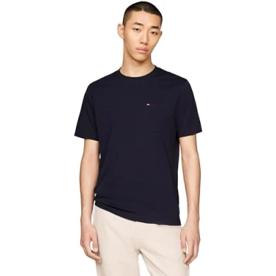 Abbildung von Tommy Hilfiger Pocket TEE Tshirt basic, Herren, Größe: Medium, Desert sky