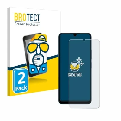 Abbildung von BROTECT Entspiegelungs Schutzfolie für Xiaomi Redmi 13C 5G (2 Stück) Matte Displayschutz Folie, Anti Reflex, Fingerprint