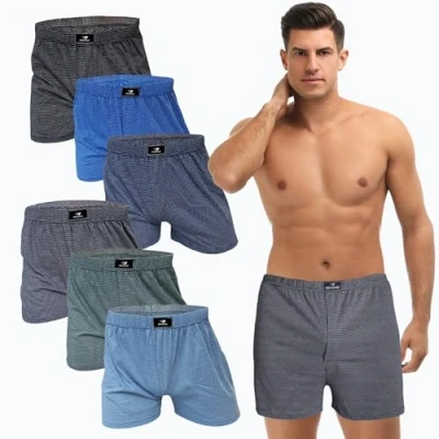 Abbildung von SGS 6 10 Pack Unterhosen Mann Herren Boxershorts Men (XXL, 6.stück Ohne Eingriff)