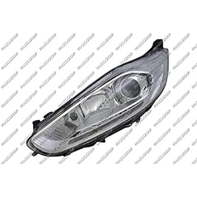 Abbildung von PRASCO FD3464914 Scheinwerfer links H7/H7 mit Tagfahrlicht (LED) Stellmotor für LWR FORD: FIESTA 6