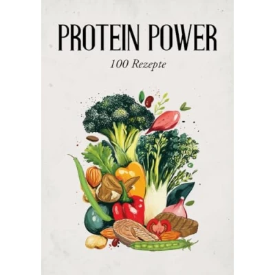 Abbildung von Protein Power: 100 High Rezepte für Muskelaufbau und Fitness
