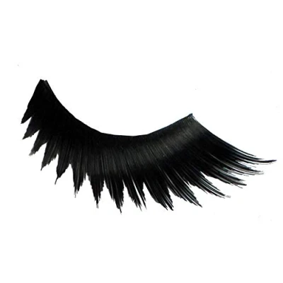 Abbildung von Eulenspiegel 001288 Wimpern schwarz, lang, 1 ml Spezial Wimpernkleber, Anleitung
