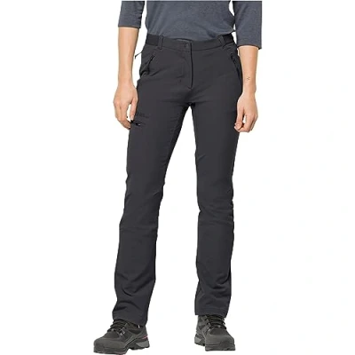 Abbildung von Jack Wolfskin Geigelstein Stoffhose, Damen, Größe: 44xL, Black