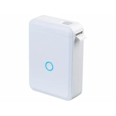 Abbildung von Callstel Etikettendrucker: Mobiler Akku Thermo Labeldrucker, Android &amp; iOS, Bluetooth, App (Etikettendrucker Etikettendrucker Handy, Etikettendruck)