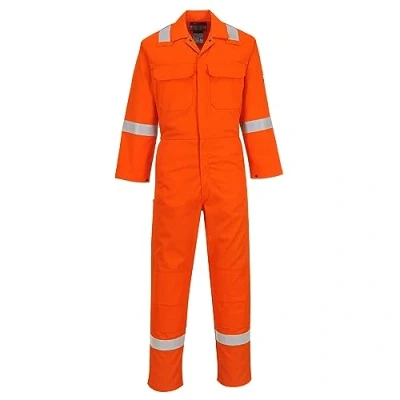 Abbildung von BizWeld Iona Coverall, colorOrangT talla XL