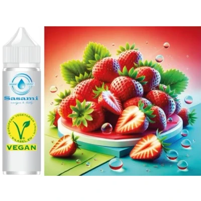 Abbildung von Erdbeere Aroma Konzentrat Vegan Sasami 10ml