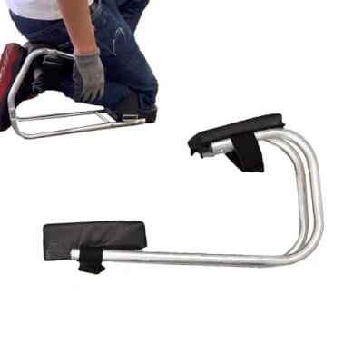 Abbildung von LearnLyrics Leichter Gartensitz Garten Kniebank, tragbarer Gartensitz, bequeme ergonomischer bequemer Hocker für Gartenarbeit, Arbeiten