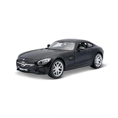 Abbildung von Maisto® Sammlerauto Dull Black Collection, Mercedes AMG GT, 1:24, schwarz, Maßstab aus Metallspritzguss