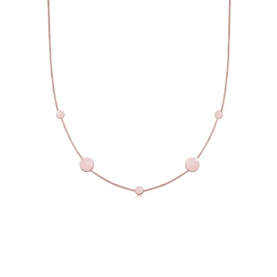 Abbildung von Elli Design Halskette Rose goldcoloured, Damen, Größe: 50, gold coloured